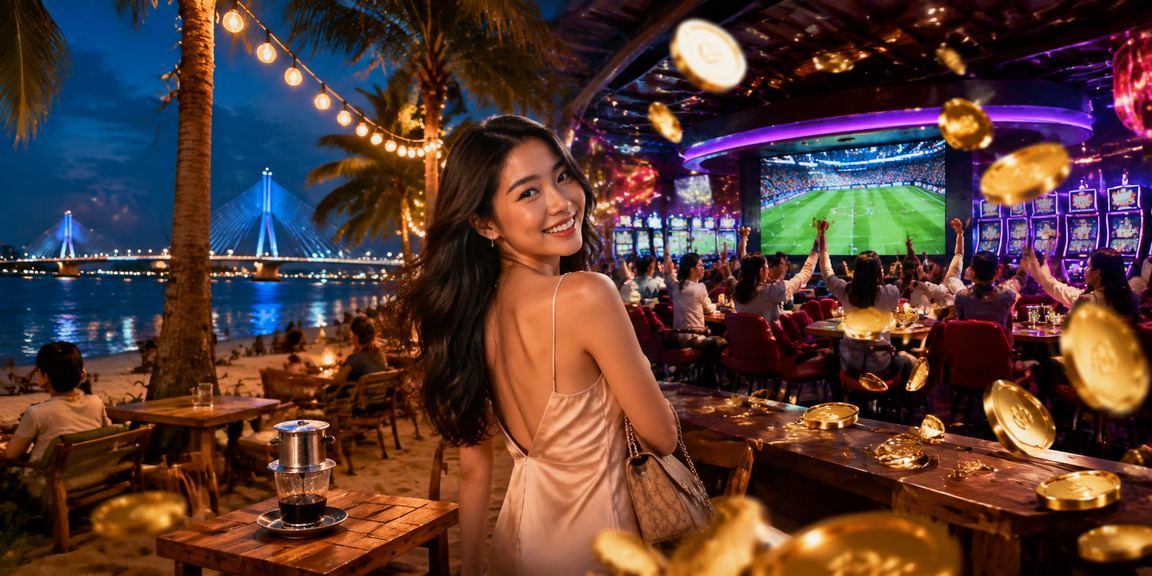 Người dùng Cần Thơ nghỉ ngơi khi xem thông tin casino trong quán cà phê
