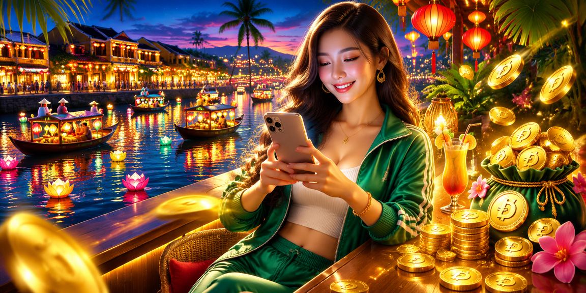 Hội An dịp Tết minh họa voucher nạp và ưu đãi lễ hội