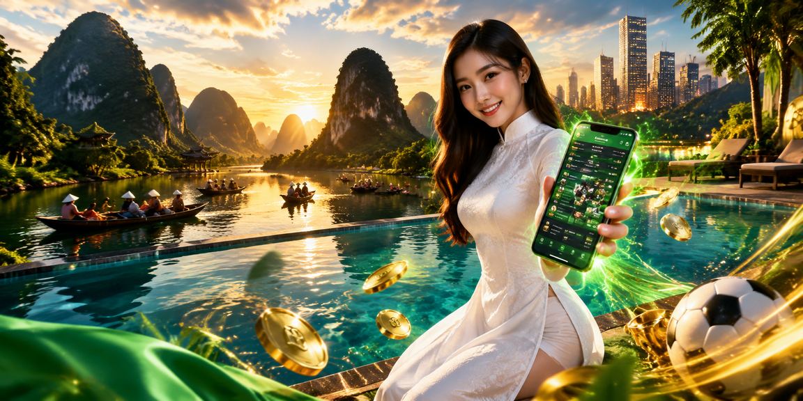 Khung cảnh Ninh Bình minh họa trải nghiệm ứng dụng casino tiếng Việt